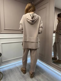 Yusuf Özdemir 25Y6002 Camel İpek Penye İkili Takım