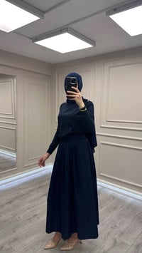Yusuf Özdemir 26K1555 Lacivert Etek