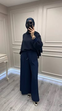 Yusuf Özdemir 26Y1636 Lacivert Pantolon Etek