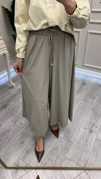 Yusuf Özdemir 26Y1648 Taş Geniş Paçalı Pantolon Etek