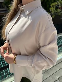 Zeynep Şule 11144 Bej Gömlek