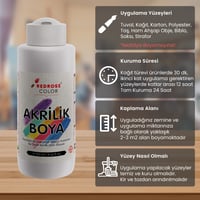 Akrilik Boya Seti 24 Renk 24x120ml