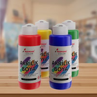 Ana Renkler Akrilik Boya 4'lü Set 4x120ml