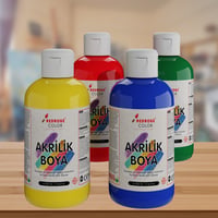 Ana Renkler Akrilik Boya 4'lü Set 4x250gr