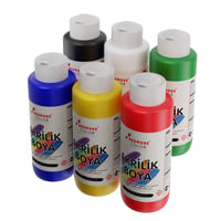 Ana Renkler Akrilik Boya 6'lı Set 6x120ml