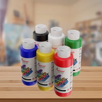 Ana Renkler Akrilik Boya 6'lı Set 6x120ml