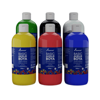 Ana Renkler Basic Akrilik Boya 6’lı Set 6x500gr