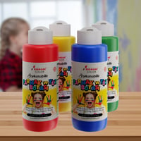 Ana Renkler Parmak Boyası 4'lü Set 4x120ml