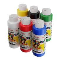 Ana Renkler Parmak Boyası 6'lı Set 6x120ml