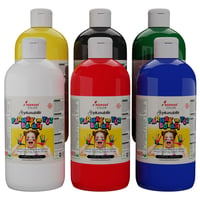 Ana Renkler Parmak Boyası 6'lı Set 6x500gr