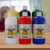 Ana Renkler Parmak Boyası 6'lı Set 6x500gr