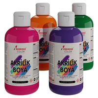Ara Renkler Akrilik Boya 4'lü Set 4x250gr