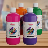 Ara Renkler Akrilik Boya 4'lü Set 4x500gr
