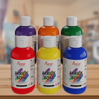 Ara Renkler Akrilik Boya 6'lı Set 6x250gr