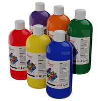 Ara Renkler Akrilik Boya 6'lı Set 6x500gr