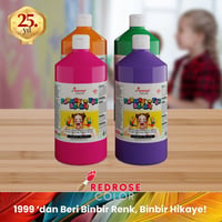 Ara Renkler Parmak Boyası 4'lü Set 4x1000gr