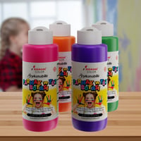 Ara Renkler Parmak Boyası 4'lü Set 4x120ml