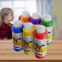 Ara Renkler Parmak Boyası 6'lı Set 6x120ml