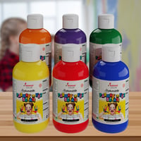 Ara Renkler Parmak Boyası 6'lı Set 6x250gr