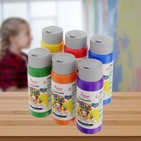 Ara Renkler Parmak Boyası 6'lı Set 6x60ml