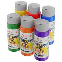 Ara Renkler Parmak Boyası 6'lı Set 6x60ml