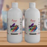 Beyaz Akrilik Boya 2'li Set 2x500gr