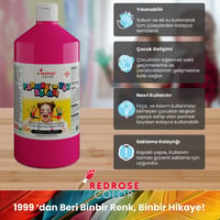 Fuşya Parmak Boyası 1000gr