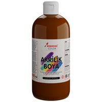 Kahverengi Akrilik Boya 500gr