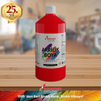 Kırmızı Akrilik Boya 1000gr