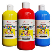Kırmızı-Mavi-Sarı Parmak Boyası 3'lü Set 3x500gr