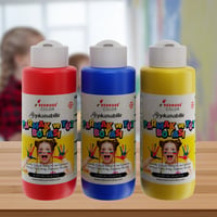 Kırmızı-Mavi-Sarı Parmak Boyası 3'lü Set 3x120ml