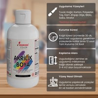 Koyu Yeşil Akrilik Boya 250gr