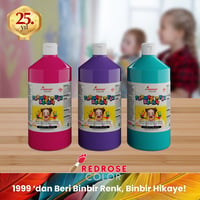 Mor-Fuşya-Turkuaz Parmak Boyası 3'lü Set 3x1000gr
