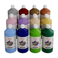 Pastel Renkler Akrilik Boya 12'li Set 12x1000gr
