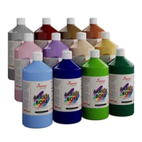 Pastel Renkler Akrilik Boya 12'li Set 12x1000gr