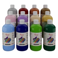 Pastel Renkler Akrilik Boya 12'li Set 12x500gr