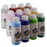 Pastel Renkler Akrilik Boya 12'li Set 12x120ml