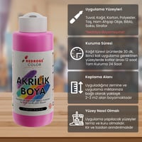 Pembe Akrilik Boya 120ml