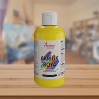 Sarı Akrilik Boya 250gr