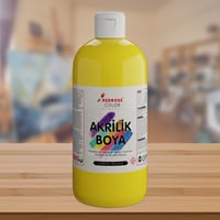 Sarı Akrilik Boya 500gr