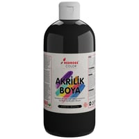 Siyah Akrilik Boya 500gr