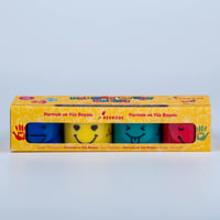 Süper Yıkanabilir Parmak Boyası 4x60gr
