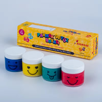 Süper Yıkanabilir Parmak Boyası 4x60gr