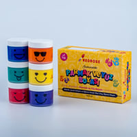 Süper Yıkanabilir Parmak Boyası 6x60gr