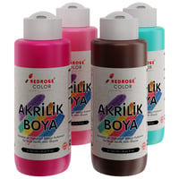 Tamamlayıcı Renkler Akrilik Boya 4'lü Set 4x120ml
