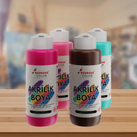 Tamamlayıcı Renkler Akrilik Boya 4'lü Set 4x120ml