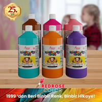 Tamamlayıcı Renkler Parmak Boyası 6'lı Set 6x1000gr