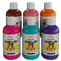 Tamamlayıcı Renkler Parmak Boyası 6'lı Set 6x250gr