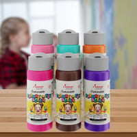 Tamamlayıcı Renkler Parmak Boyası 6'lı Set 6x60ml