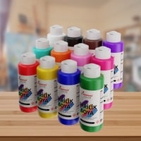 Tüm Renkler Akrilik Boya 12'li Set 12x120ml